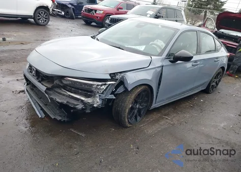 2024 Honda Civic Sport from USA, damaged, VIN 19XFL2H88RE010562